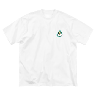 ⚡️【ビックシルエット】半袖のワンポイント Big T-Shirt
