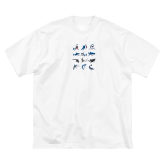 サメ詰め合わせ Big T-shirts