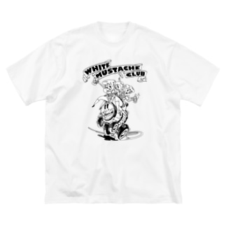 "WHITE MUSTACHE CLUB"(タイトルなし)) Big T-Shirt