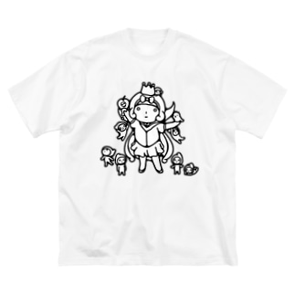 白雪姫 Big Silhouette T Shirts Gifts Suzuri