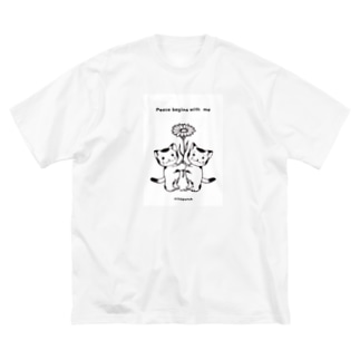 Peace begins with me おにぎりキッズ Big T-Shirt