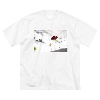 薔薇（ブラックティー）-01 Big T-Shirt