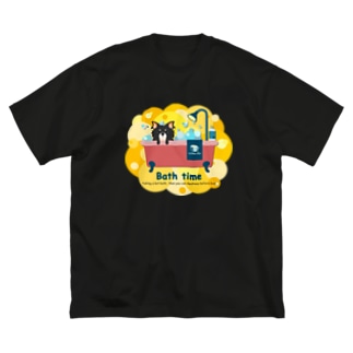 お風呂の時間_bubble Ver.  Big T-Shirt