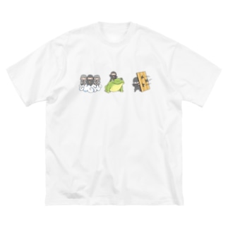 忍者三態 Big T-Shirt