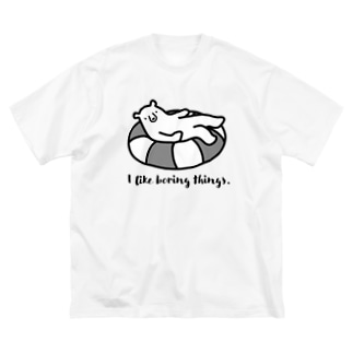 退屈クマ Big T-shirts