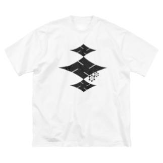 楼卍(ロマン)の黒 Big T-Shirt