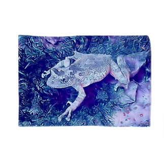 Fantastic Frog -Tanzanite Version- Blanket