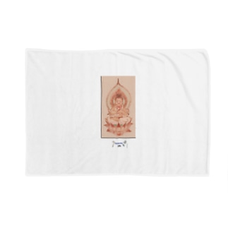 五百幼童経の世界 仏画 008：Buddha A3-2 003 Blanket