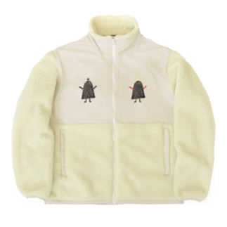 もみの木ちゃん（カラー） Boa Fleece Jacket