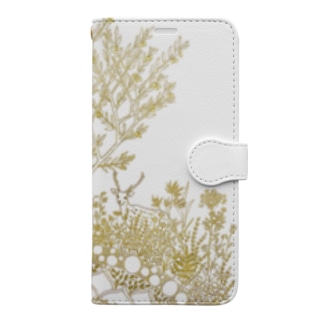 オリーブの木と白鹿 Book-Style Smartphone Case