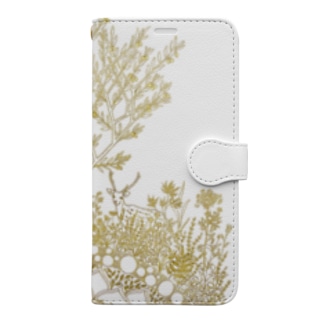 オリーブの木と白鹿 Book-Style Smartphone Case