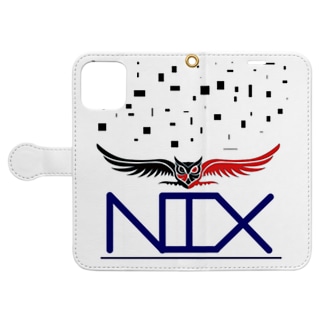 NIX_ WHITE Book-Style Smartphone Case