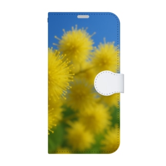 ミモザ Book-Style Smartphone Case