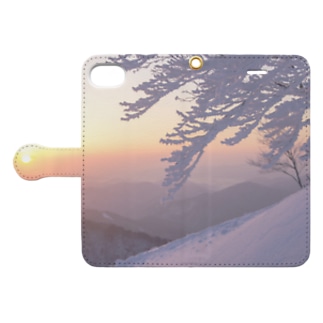 樹氷01 Book-Style Smartphone Case