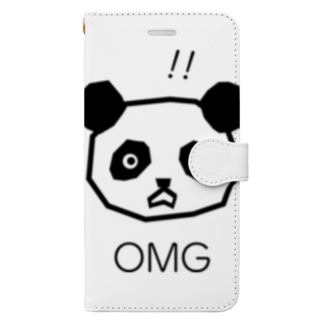 OMG-panda （オーマイガー！パンダ） Book-Style Smartphone Case