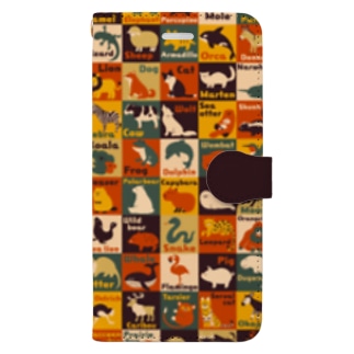 Animals手帳型スマホケース Book-Style Smartphone Case