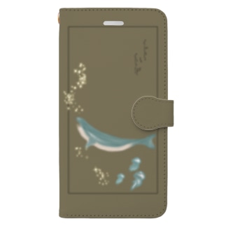 鯨と海月 Book-Style Smartphone Case