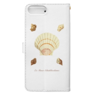 貝がら seashells Book-Style Smartphone Case