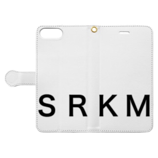 SRKM（logo ver.） Book-Style Smartphone Case