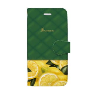 【forseason】レモン Book-Style Smartphone Case