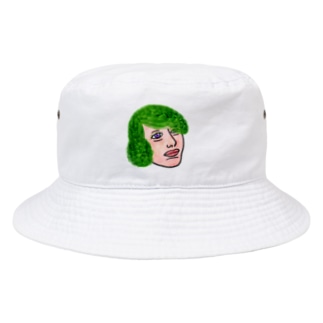 グリーンヘア Bucket Hat
