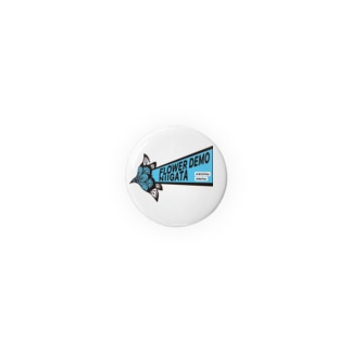 ロゴ ブルー Tin Badge