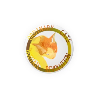 ordinary cats07(秋) Tin Badge
