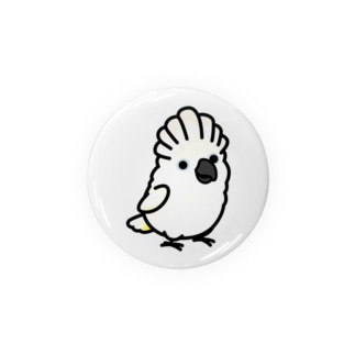 Chubby Bird タイハクオウム (56mm専用ページ) Tin Badge