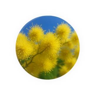 ミモザ Tin Badge