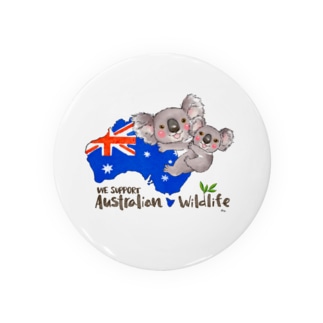 オーストラリアへの寄付 Tin Badge