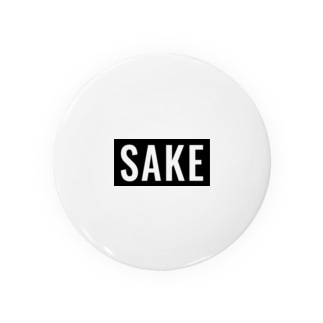 SAKE（ロゴ風） Tin Badge
