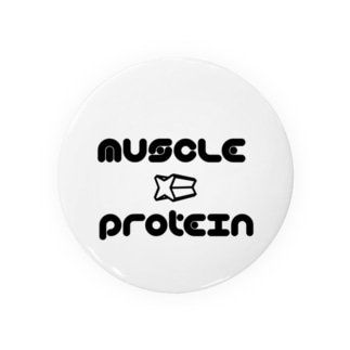 muscle×protein　シリーズ Tin Badge