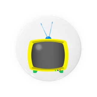 レトロでどこか未来的な可愛いテレビのイラスト 黄色 画面オフ Badges By Illust Designs Lab Suzuri レトロでどこか未来的な可愛いテレビのイラスト 黄色 画面オフ Badges By Illust Designs Lab Suzuri