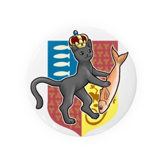 猫の王国の紋章 Tin Badge
