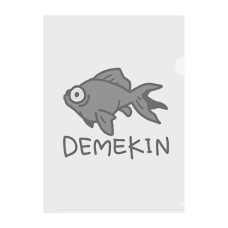 DEMEKIN(黒) Clear File Folder