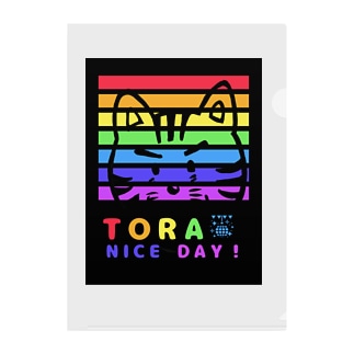 TORA NICE DAY Clear File Folder
