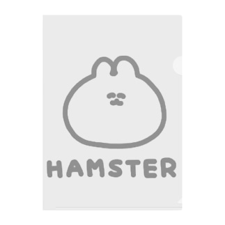 HAMSTER Clear File Folder