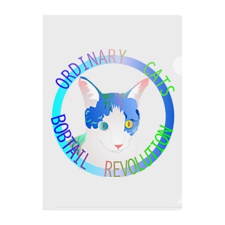 ordinary cats01(冬) Clear File Folder