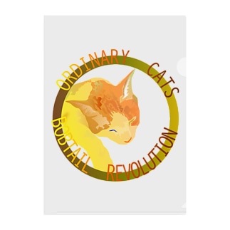 ordinary cats07(秋) Clear File Folder