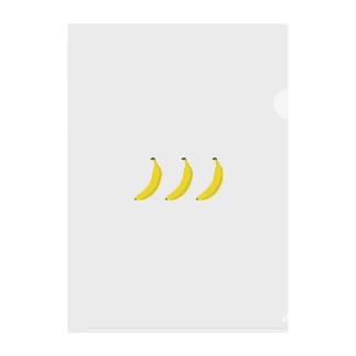 【 I 】 バナナ - banana Clear File Folder
