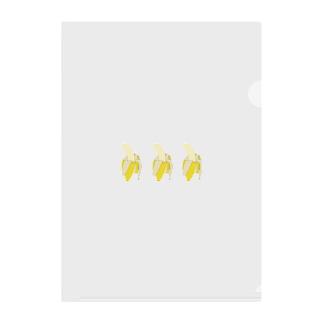 【 Ⅲ 】 バナナ - banana Clear File Folder