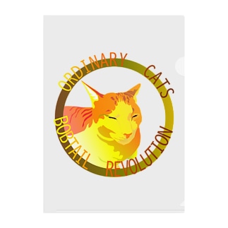 ordinary cats05 (秋) Clear File Folder