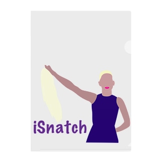 iSnatch Clear File Folder