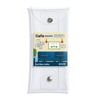 Cafe music - Relaxing place - Clear Multipurpose Case