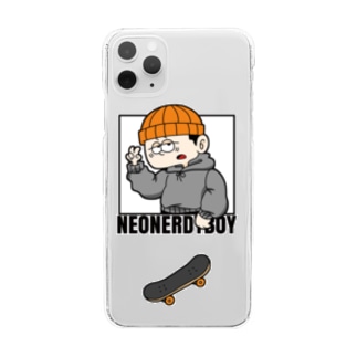 SKATER BOY CLEAR iPhone Case Clear Smartphone Case