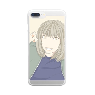 GIRL_A_COLOR Clear Smartphone Case