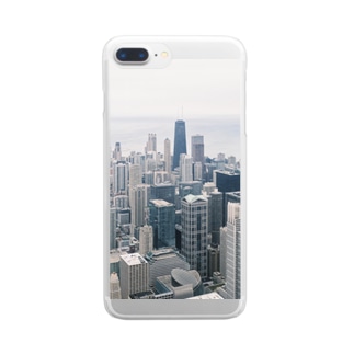 シカゴ 風景 Clear Smartphone Case