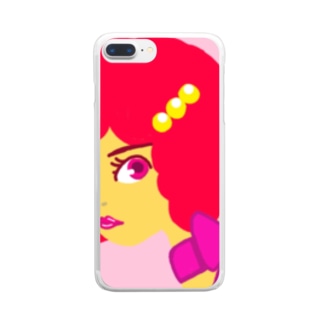 イラスト 女の子 クリアスマホケース Iphoneケース の通販 Suzuri スズリ