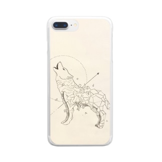 Wolf Be Like Clear Smartphone Case