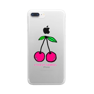 仲良し さくらんぼ でおきしりぼ子 Deoxyriboco のクリアスマホケース Iphoneケース 通販 Suzuri スズリ 仲良し さくらんぼ でおきしりぼ子 Deoxyriboco のクリアスマホケース Iphoneケース 通販 Suzuri スズリ
